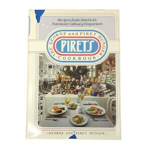 Piret's The George and Piret Munger Cookbook Autographed Hardcover Dust Jacket